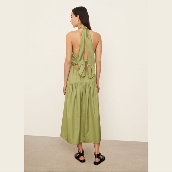 NWT Vince Draped Neck Halter Dress - Picture 4 of 16